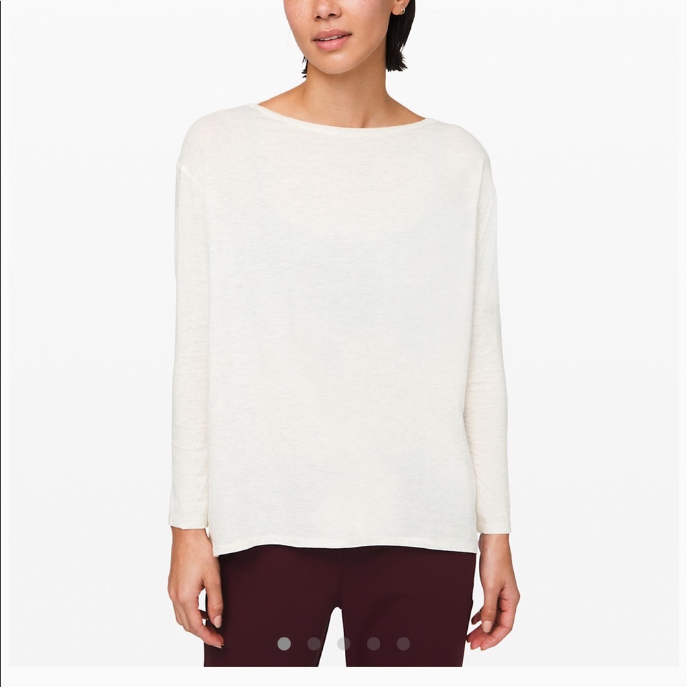 Lululemon Back In Action Long Sleeve